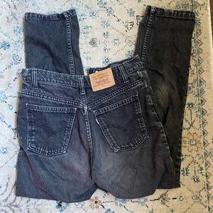 Vintage Levi Mom Jeans Orange Tab